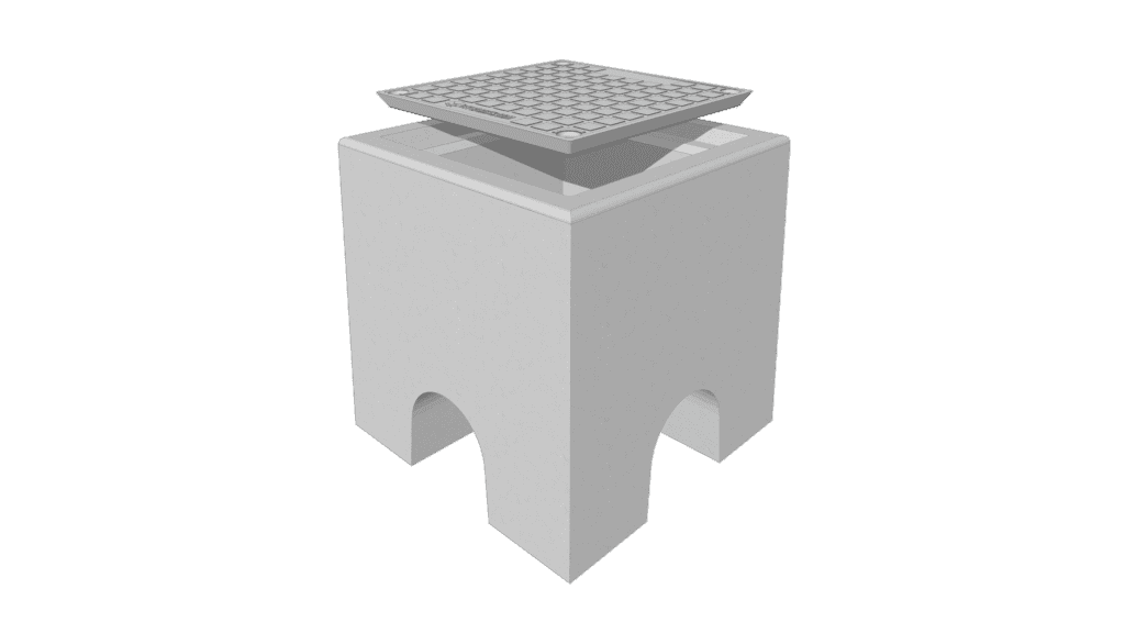 Blocs pour véhicules électriques - Base en béton pour borne de recharge pour véhicules électriques - B620 EV Blocks