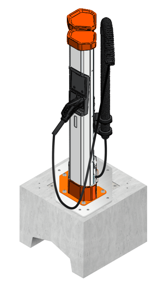 B800 / DC Base EV Block - Kempower Charger - DC Charge Point Installation