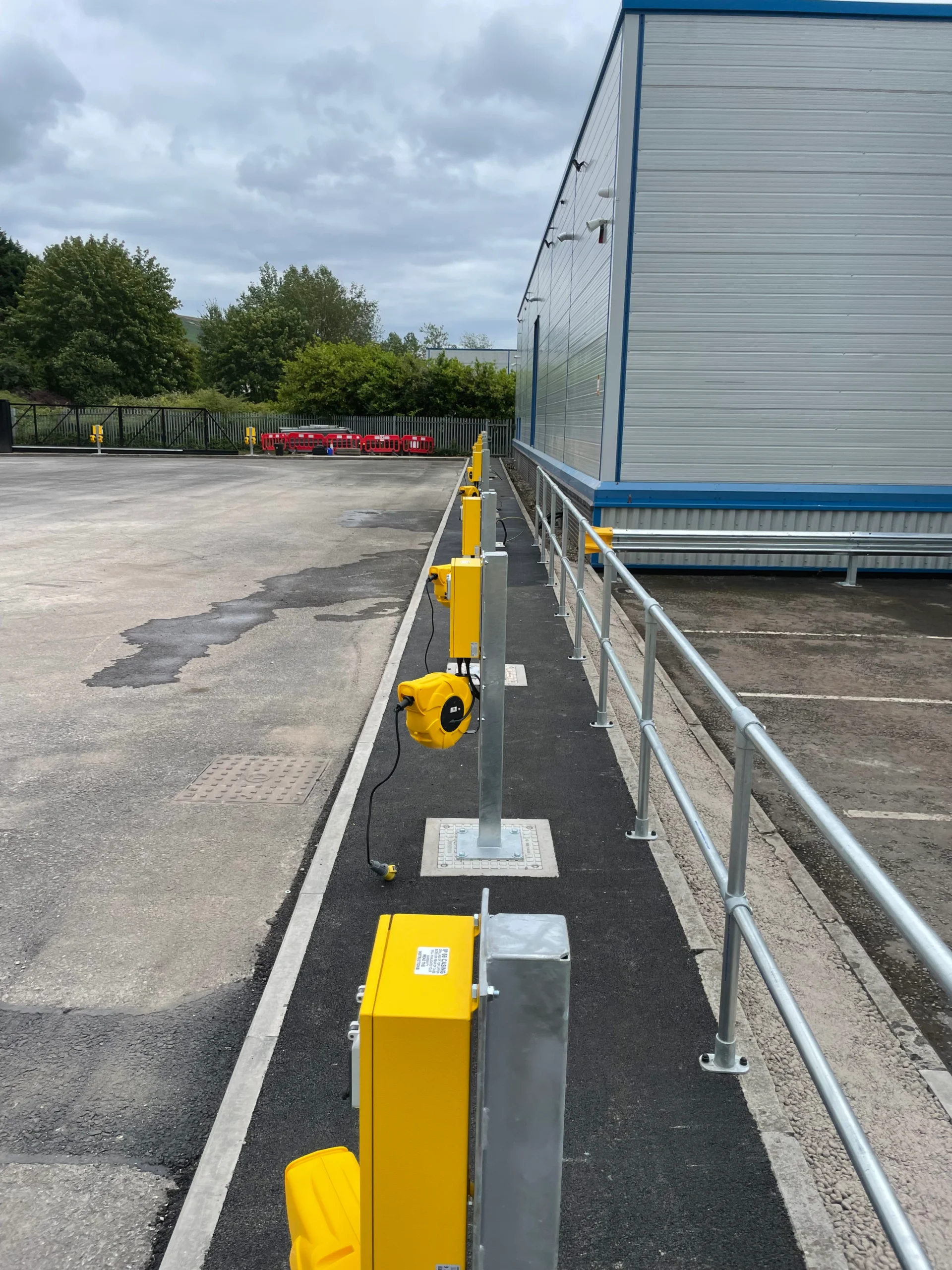 Dan Stacey Construction Limited installed B600 EV Blocks to mount Ludo McGurk SVE TX110 switches