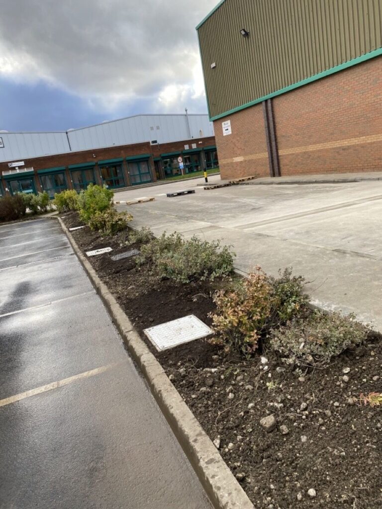 Future Proof - EV Block installed in ground ready for a future EV charger installation