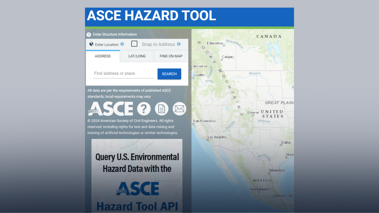 ASCE Hazard Tool - EV Blocks US - Technical Information - Tried and Tested